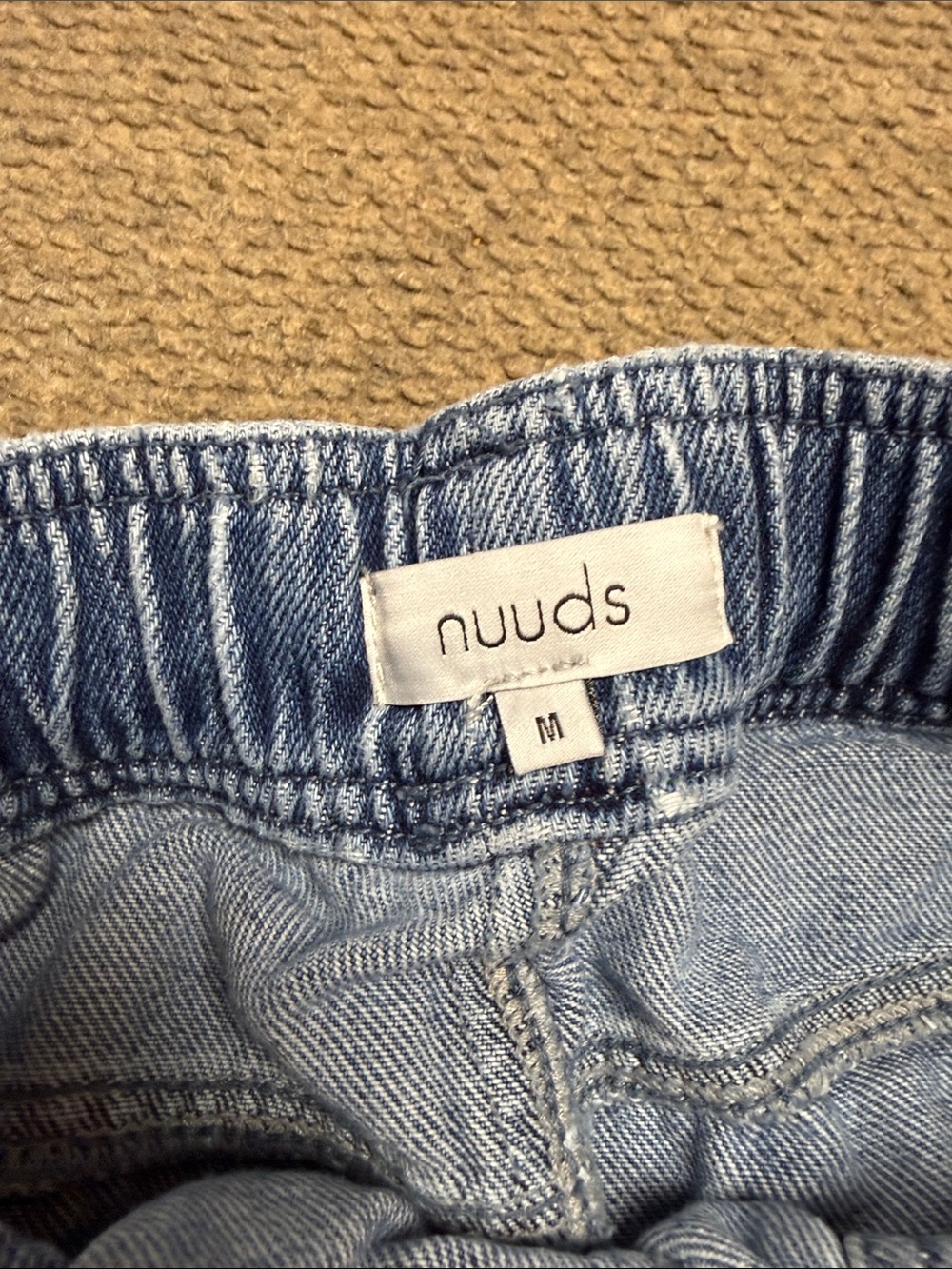 EUC Worn Once nuuds Pull-On Denim Pant - Picture 5 of 5